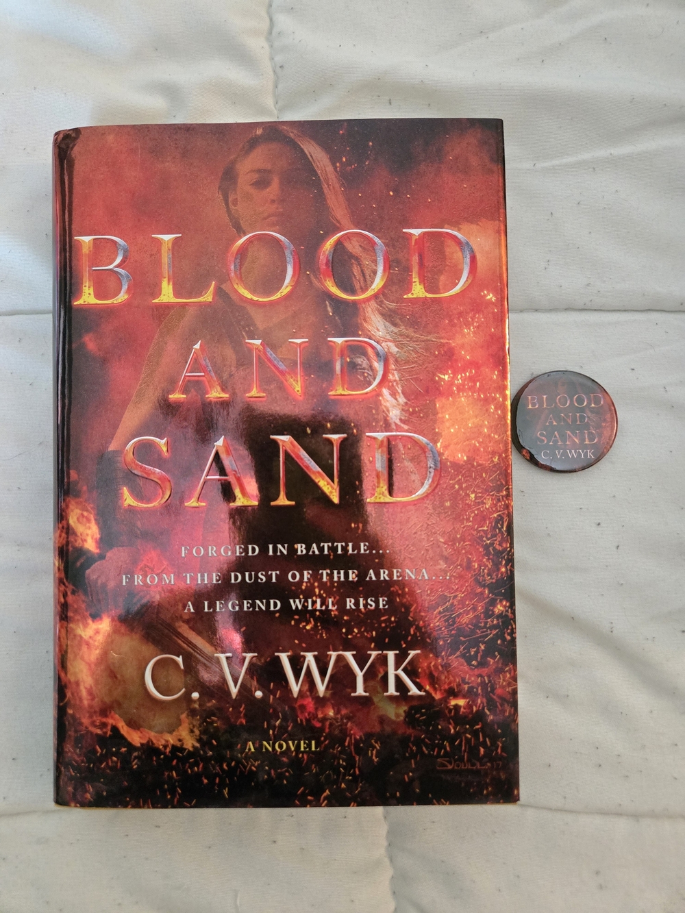 Blood and Sand by C.V. Wyk - Signed